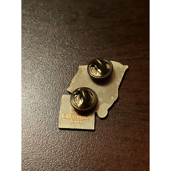 Vintage 1988 Seoul Olympics Coca Cola Hodori Tiger Angola Flag Lapel Pin - Picture 3 of 3